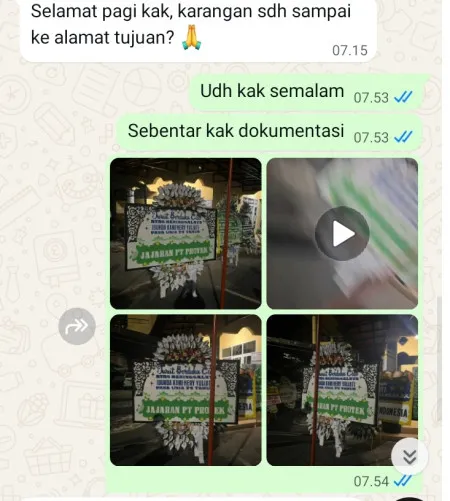 Pengiriman Papan Bunga Selamat Jurangjero Karangmalang