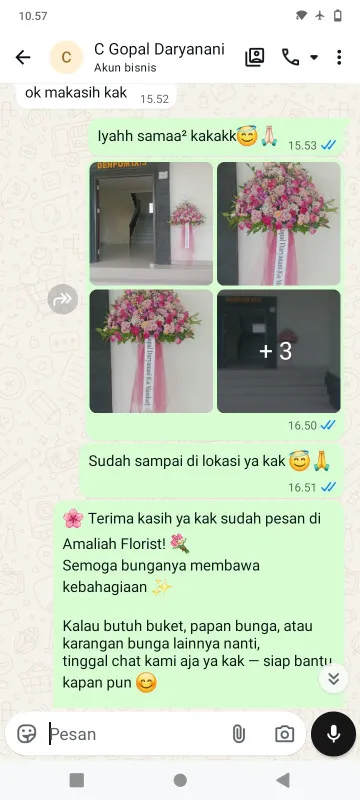 Pengiriman Karangan Bunga Jurangjero Karangmalang