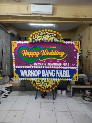 Papan Bunga di Jurangjero Karangmalang