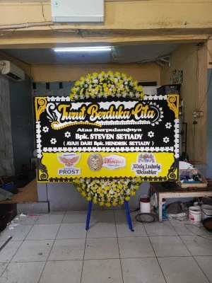 Papan Bunga di Jurangjero Karangmalang