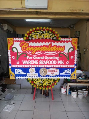 Papan Bunga di Jurangjero Karangmalang