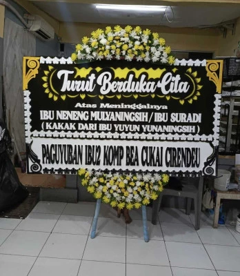 Papan Bunga di Jurangjero Karangmalang
